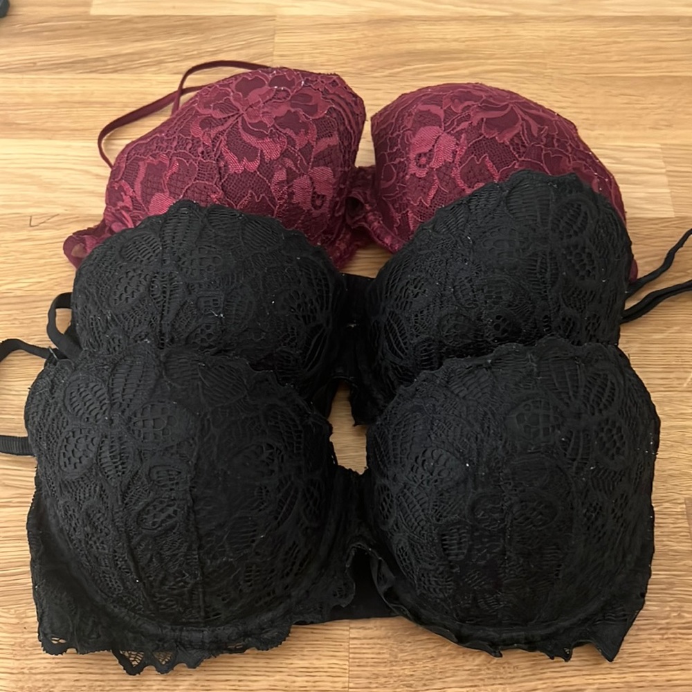 Victoria Secret Pink Lace Demi Bra